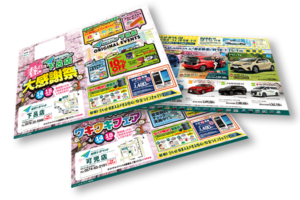 本部主体での店舗別企画掲載例